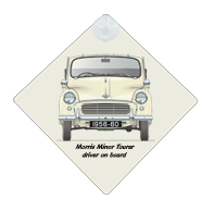 Morris Minor Tourer 1956-60 Car Window Hanging Sign